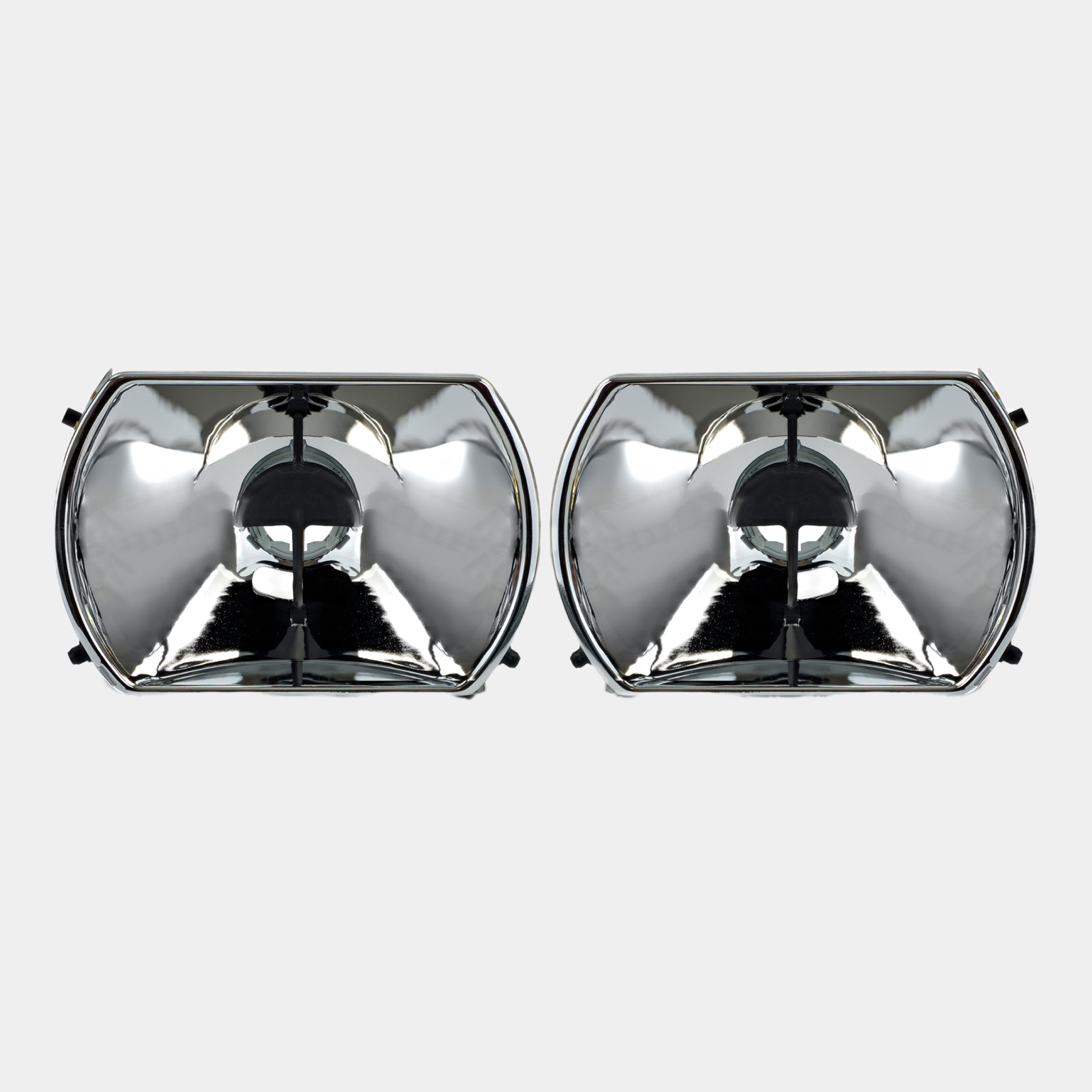 Reflektoren für Scheinwerfer manuell Links Rechts für Mercedes 107 SL SLC 71-89