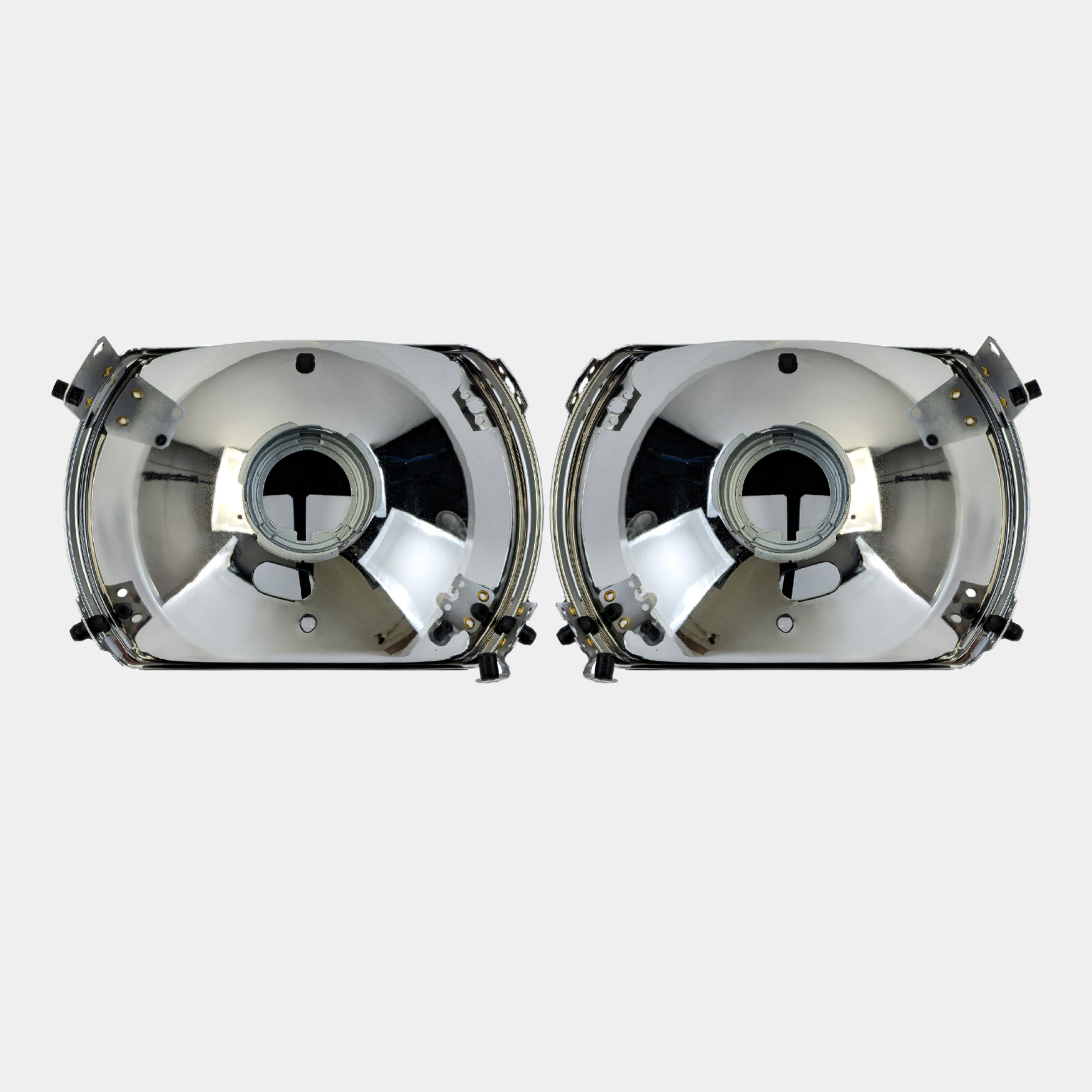 Reflektoren für Scheinwerfer manuell Links Rechts für Mercedes 107 SL SLC 71-89